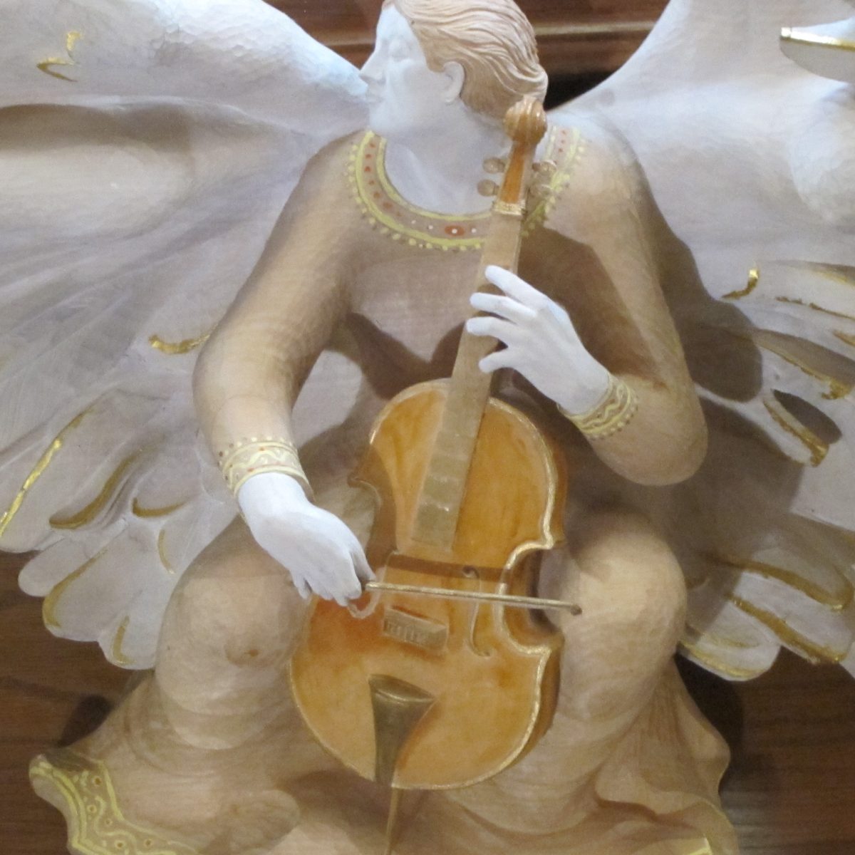angel musician, Bath Abbey UK