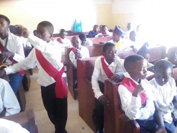 Prayers for St John's Sunday School, Zambia
