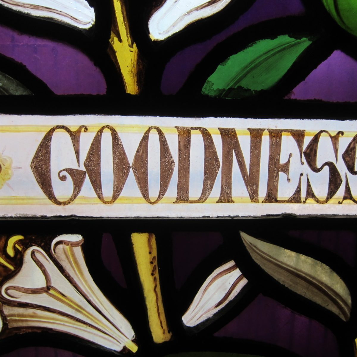 Window, Salisbury United Reformed Church UK - Goodness
