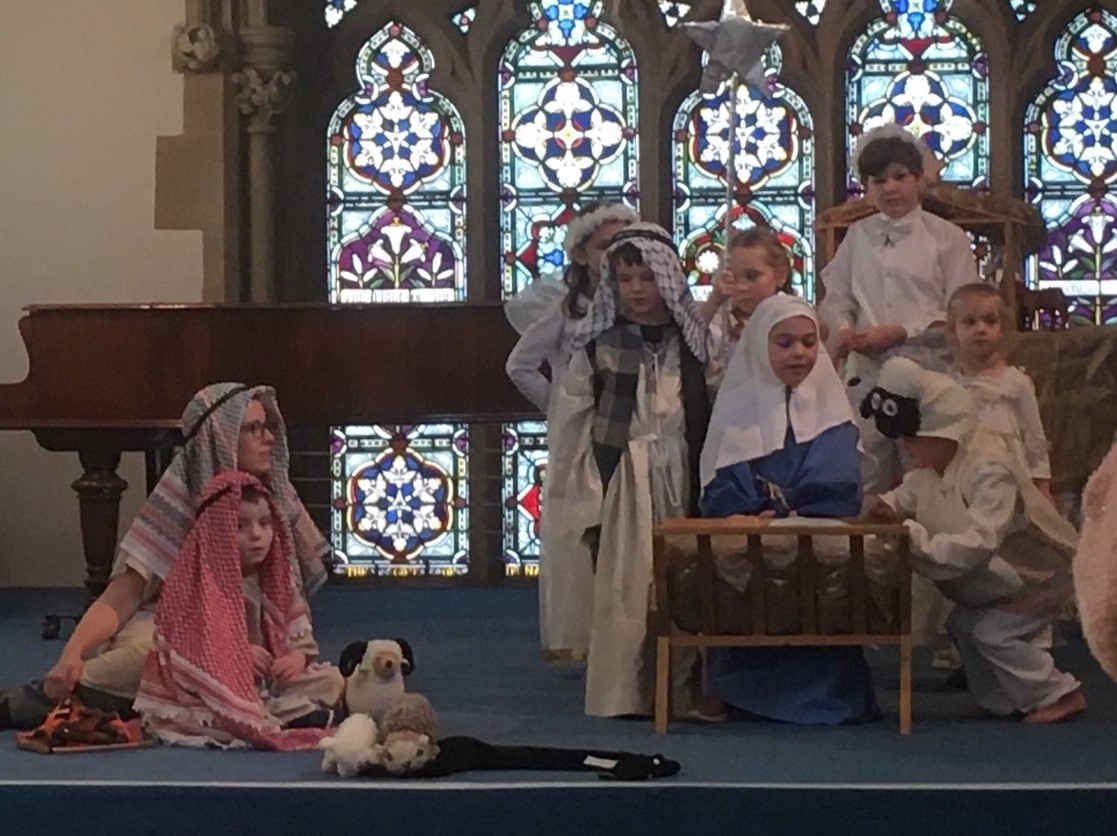 Joy-filled Nativity service