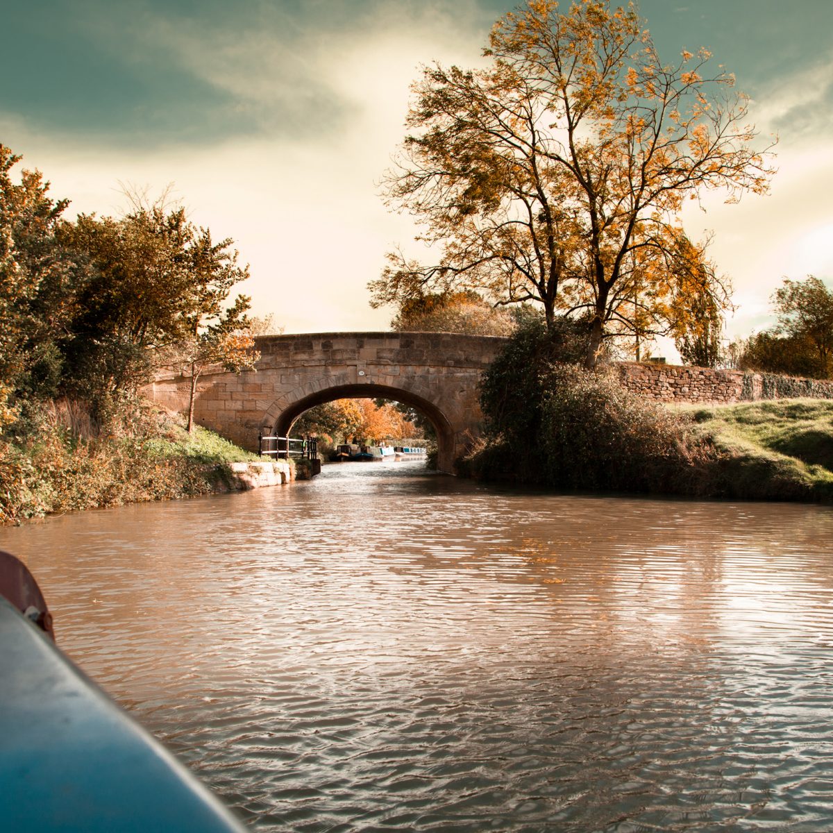 34. Narrowboat on the Kennet & Avon Canal