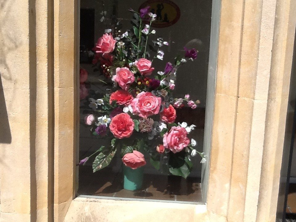 Church window - roses